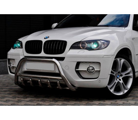 Кенгурятник WT003 (нерж.) 60мм для BMW X6 E71 2008-2014 рр