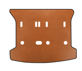 Килимок в багажник (SW, Помаранчевий) для Peugeot 307 2001-2008 рр