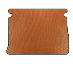 Килимок в багажник (5-ти місний, Помаранчевий) для Renault Scenic/Grand 2009-2016 рр