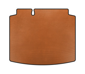 Килимок в багажник (HB, 5-ти дверний, Помаранчевий) для Seat Leon 2005-2012 рр