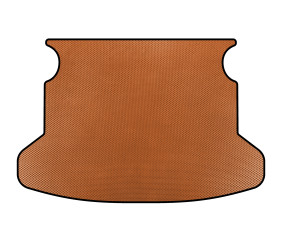 Килимок в багажник (SD, Помаранчевий) для Toyota Corolla 2002-2007 рр