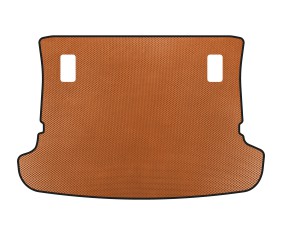 Килимок в багажник (7-ми місний, Помаранчевий) для Toyota Corolla Verso 2004-2009 рр