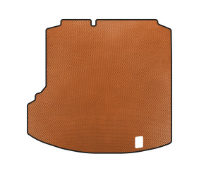 Килимок в багажник (SD, Помаранчевий) для Volkswagen Jetta 2006-2011 рр