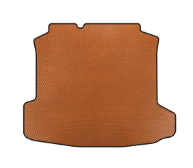 Килимок в багажник (SD, Помаранчевий) для Volkswagen Polo 2010-2017 рр