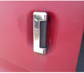 Накладки на ручки (4 шт., нерж.) для Ford Transit 1991-2000 рр