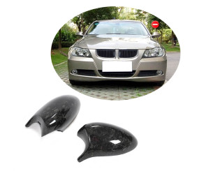 Кришки дзеркал V1 (для E90/E91 2005-2008, E92/E93 2006-2009, Карбон) для BMW 3 серія E90/E91 2005-2011 рр