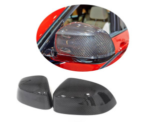 Накладки на дзеркала (2014-2018, Карбон ) для BMW X3 F25 рр