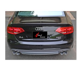 Дифузор заднього бампера DPT V1 (2008-2011) для Ауди A4 B8 рр