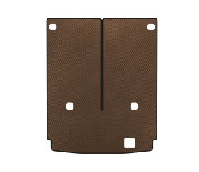 Килимок в багажник (7-місний зі складеним 3 рядом, Коричневий) для Mercedes GL сlass X164 2006-2012 рр