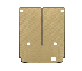 Килимок в багажник (7-місний зі складеним 3 рядом, Бежевий) для Mercedes GL сlass X164 2006-2012 рр