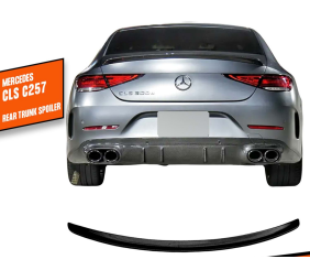 Спойлер DPT (чорний глянець) для Mercedes CLS C257 2018- рр