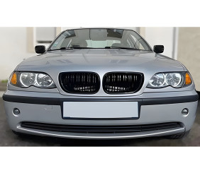 Ніздрі M-Look DPT (2001-2005, чорний глянець) для BMW 3 серія E46 рр
