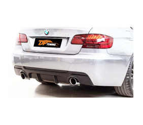 Дифузор заднього бампера DPT (для E92 M-Sport, чорний глянець) для BMW 3 серія E92/E93 2006-2013 рр