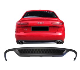 Дифузор заднього бампера DPT V2 (2011-2014) для Ауди A6 C7 рр