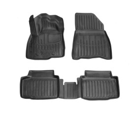 Килимки Stingray 3D (4WD, 4 шт) для Dacia Duster 2024- рр