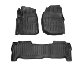 Килимки Stingray 3D (3 шт) для Lexus GX470 2002-2009 рр