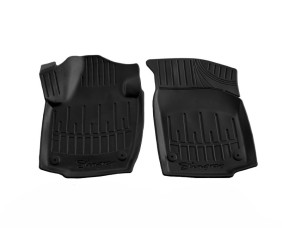 Передні килимки Stingray 3D (2 шт) для Skoda Rapid 2012-2019 рр