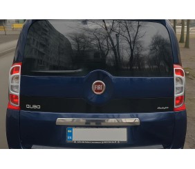 Накладка на стопи (2 шт, нерж.) для Fiat Fiorino/Qubo 2008-2024 рр