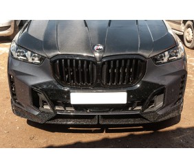 Ніздрі 1 Bar (2023-2026, чорний глянцевий) для BMW X5 G05 2019- рр