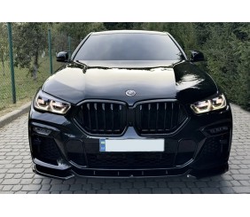 Ніздрі 1 Bar (2019-2022, чорний глянцевий) для BMW X6 G06 2019- рр