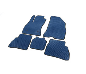 Килимки EVA (Синій) для Fiat Doblo II 2010-2022 рр