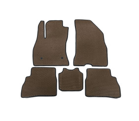 Килимки EVA (Коричневий) для Fiat Doblo II 2010-2022 рр
