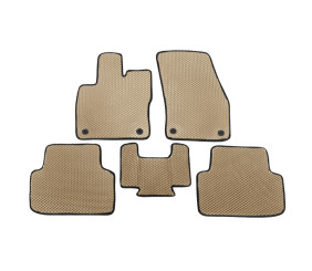 Килимки EVA (Бежевий) для Volkswagen Golf Sportsvan 2014-2020 рр