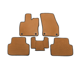 Килимки EVA (Помаранчевий) для Volkswagen Golf Sportsvan 2014-2020 рр