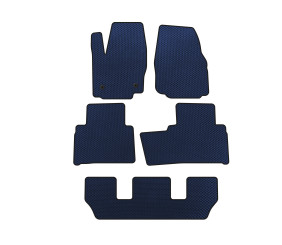 Килимки EVA (3 ряди, Синій) для Ford Galaxy 2007-2015 рр