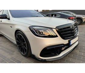 Передня лип-накладка BRB (2018-2026) для Mercedes S-сlass W222 рр