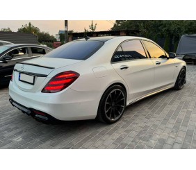 Задній дифузор BRB (під фарбування, 2018-2026) для Mercedes S-сlass W222 рр