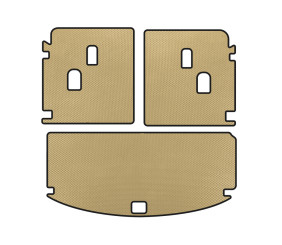 Килимок в багажник EVA V-2 (Бежевий) для Acura MDX 2013-2020 рр