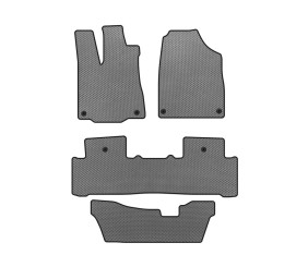 Килимки EVA (3 ряди, Сірий) для Acura MDX 2013-2020 рр