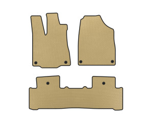 Килимки EVA (2 ряди, Бежевий) для Acura MDX 2013-2020 рр
