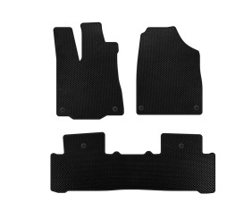 Килимки EVA (2 ряди, Чорний) для Acura MDX 2013-2020 рр