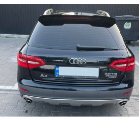 Спойлер DPT V2 (SW, чорний глянець) для Ауди A4 B8 2007-2015 рр