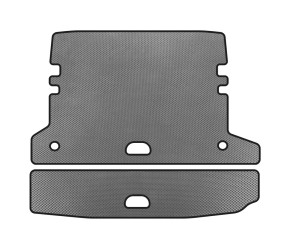 Килимок в багажник EVA V-2 (для F-31, Сірий) для BMW 3 серія F30/F31 2012-2019 рр