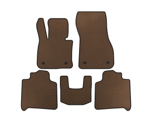 Килимки EVA (Для F46, 2 ряди, Коричневий) для BMW 2 серія Active Tourer F45/F46 2014-2021 рр