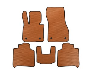 Килимки EVA (Для F46, 2 ряди, Помаранчевий) для BMW 2 серія Active Tourer F45/F46 2014-2021 рр