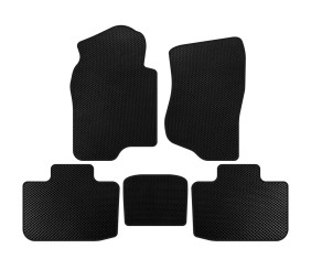 Килимки EVA (2 ряди, Чорний) для Cadillac Escalade 2007-2014 рр