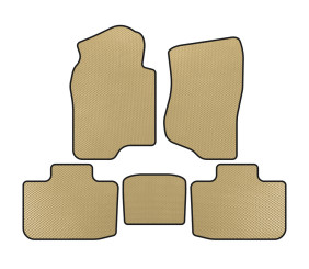 Килимки EVA (2 ряди, Бежевий) для Cadillac Escalade 2007-2014 рр