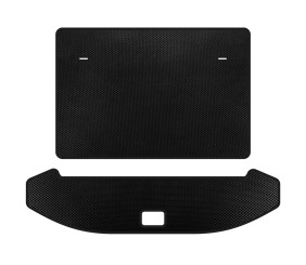 Килимок в багажник EVA (3 ряди, Чорний) для Jetour X70 2018- рр