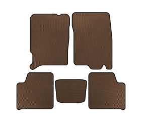 Килимки EVA (Коричневий) для Chery Jaggi 2006-2010 рр