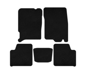 Килимки текстильні Premium (Чорний) для Chery Jaggi 2006-2010 рр