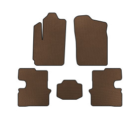 Килимки EVA (Коричневий) для Chery M11 2008- рр