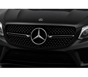 Тюнінг решітка Diamond Black (GLE) Без камери для Mercedes GLE/ML сlass W166 2011-2018 рр