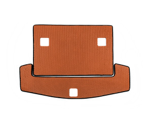 Килимок багажника EVA (7 місць, Помаранчевий) для Chevrolet Captiva 2006-2019 рр