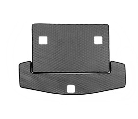 Килимок багажника EVA (7 місць, Сірий) для Chevrolet Captiva 2006-2019 рр