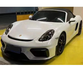 Передній бампер в зборі (в стилі 982 GT4) для Porsche Boxster/Cayman 981 2013-2016 рр