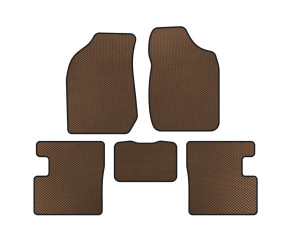 Килимки EVA (SD, Коричневий) для BYD F3 2005-2013 рр